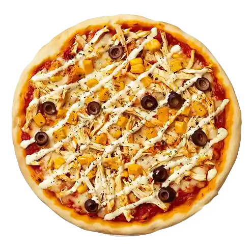 Pizza de frango com catupiry