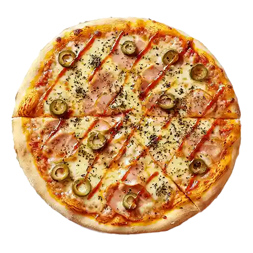 Pizza lombinho barbecue
