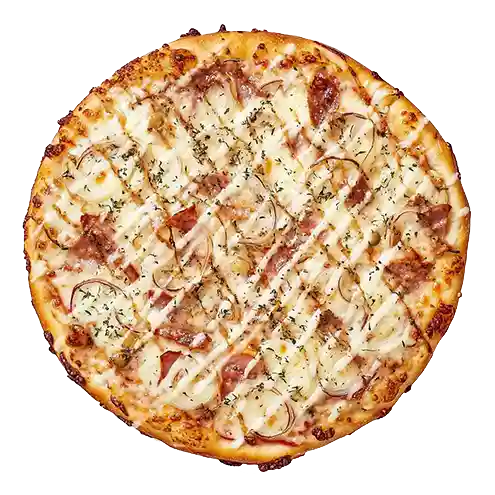 Pizza de lombinho com catupiry